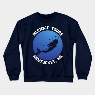 Mermaid Tours, Nantucket, MA Crewneck Sweatshirt